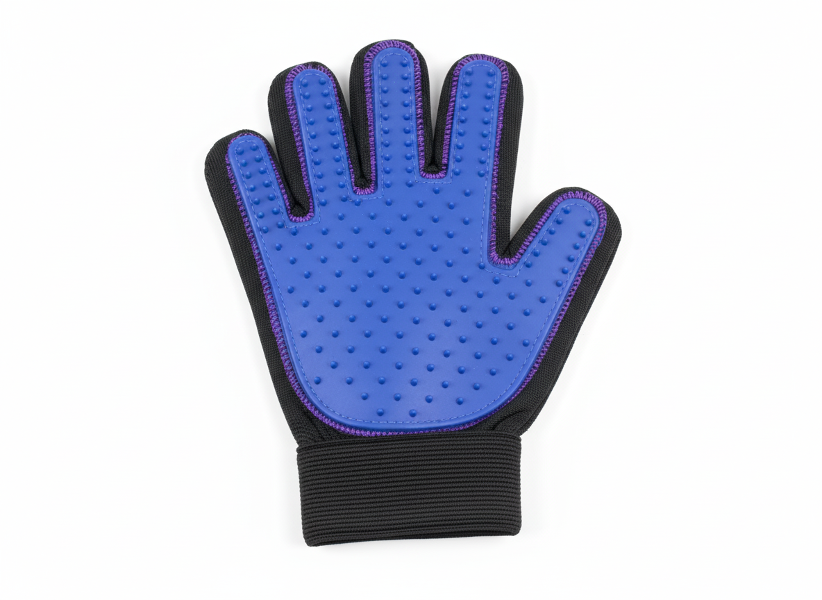 Hair Grooming Brush and Shedding Removal Glove for Dogs and Cats 1 Piece.