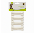 Dog chew toy with packaging on a white background
