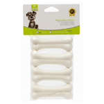 Dog chew toy with packaging on a white background
