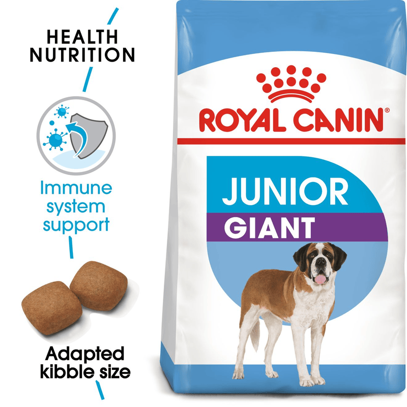 Royal Canin Giant X-Large Breed Junior Dog Food.