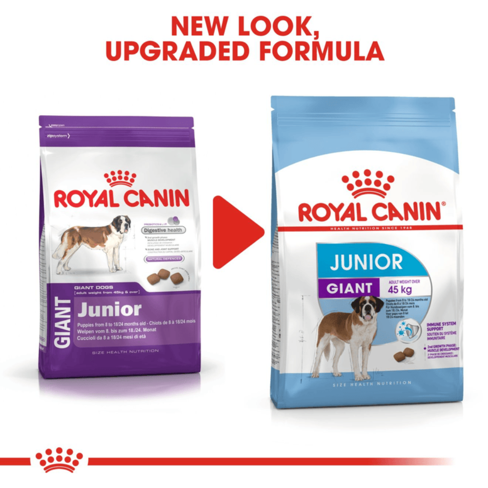 Royal Canin Giant X-Large Breed Junior Dog Food.