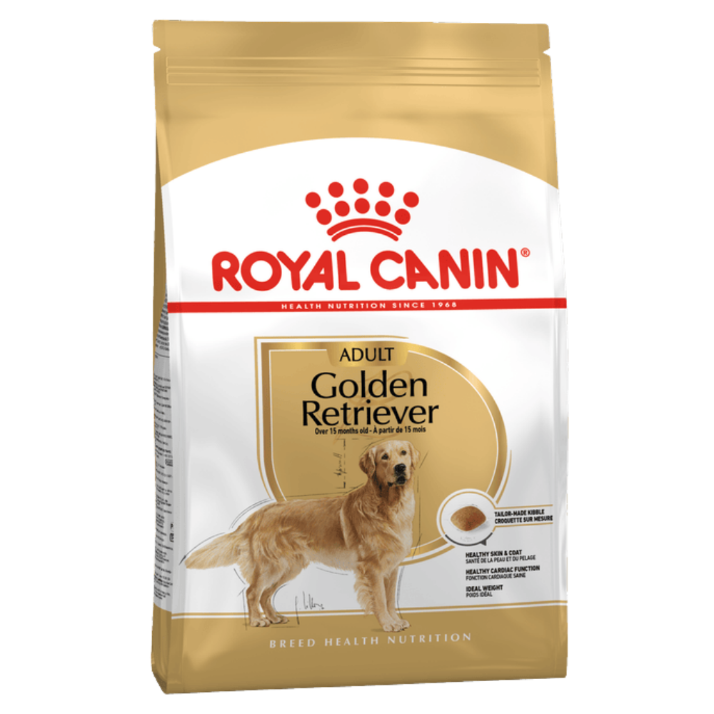 Royal Canin Golden Retriever Adult Dog Food.