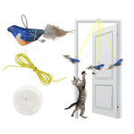 Squeaky Birds Cat Toys Simulated Elastic Birds.