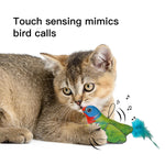 Squeaky Birds Cat Toys Simulated Elastic Birds.