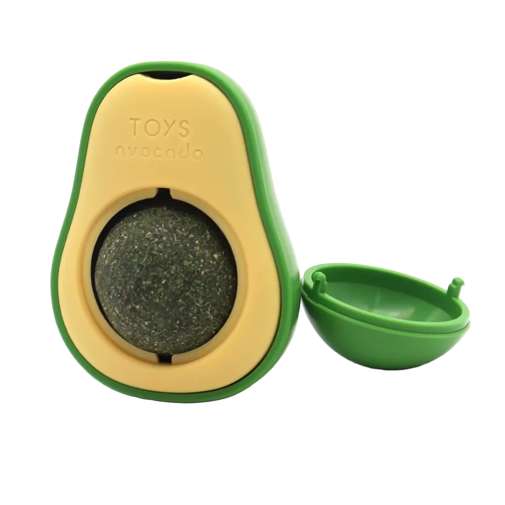 Natural Avocado Cat Ball with Catnip Petfast.shop Generic Cat Catnip Supplies Toys Treats petfast.shop Egypt PNA3277S Default Title 95.00