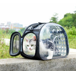 Pet Carrier Package for Cats and Small Dogs Black.
