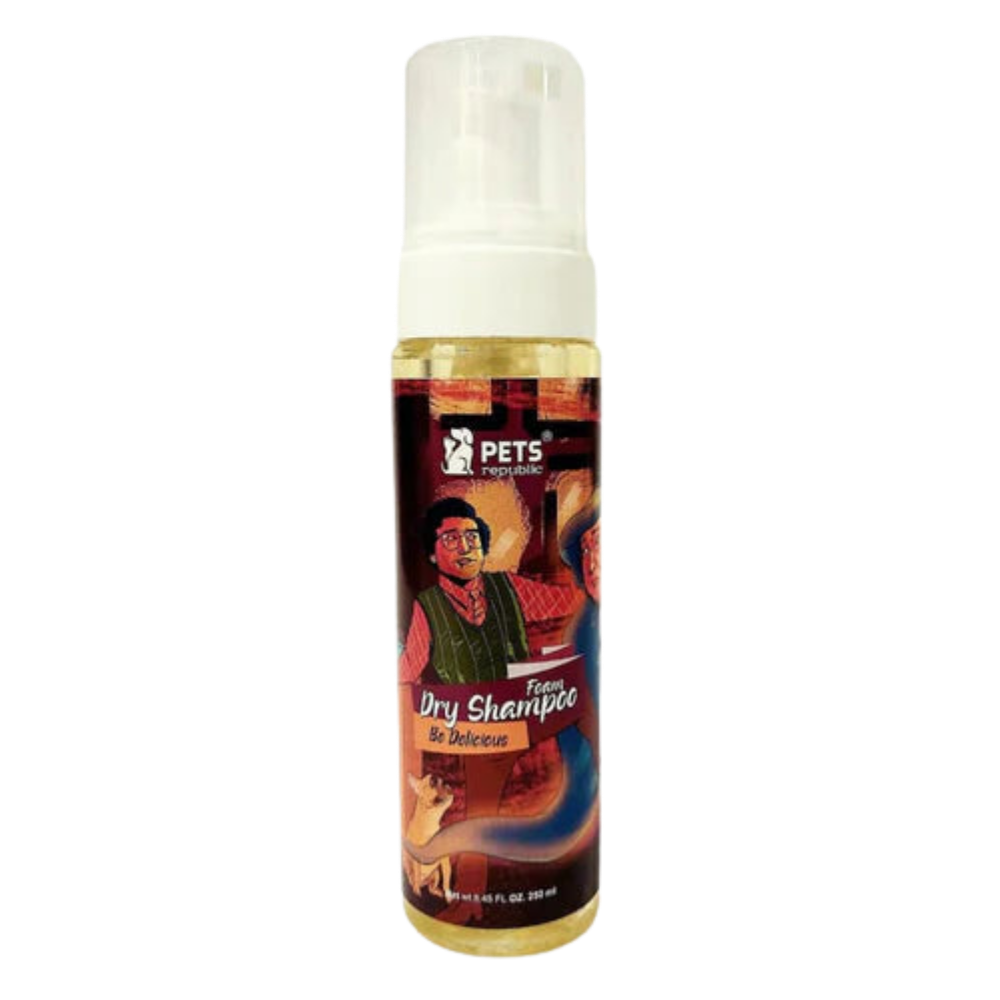 PETS Republic Foam Dry Shampoo Be Delicious 250ml.