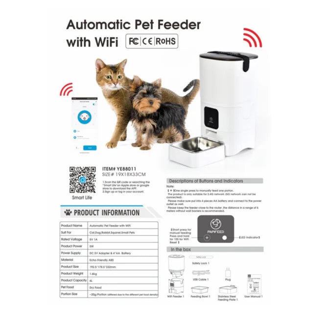 Naomi Electronic Pet Feeder.