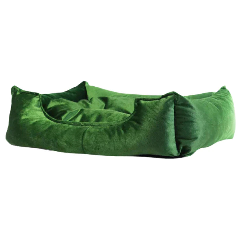 Petmoda Velvet Bed X Large 80*65 - Green.