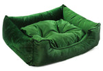 Petmoda Velvet Bed X Large 80*65 - Green.