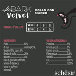 Schesir after dark Pollo con manzo in mousse 80g in busta.