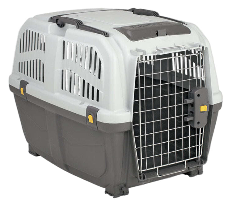 Skudo 6 Black and Gray Dog Carrier Crate Size92*63*70Cm