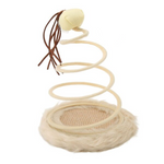Cat toy with a ball and string on a white background, featuring the PetsNark brand.