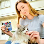 Juicy Bites Calamari and Homestyle Broth Flavors For Cat 3 Packs.