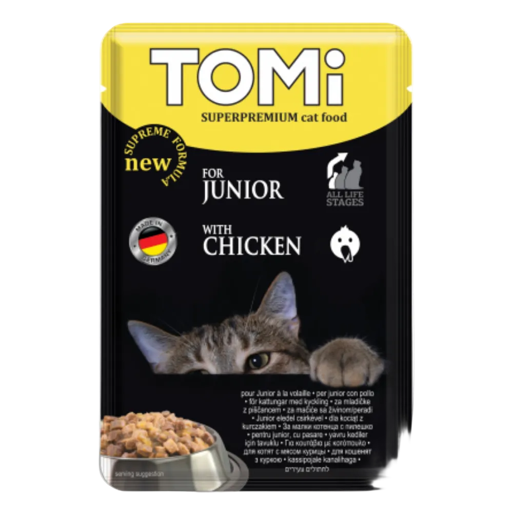 Tomi Wet Food with Chicken for Kittens 100 gr.