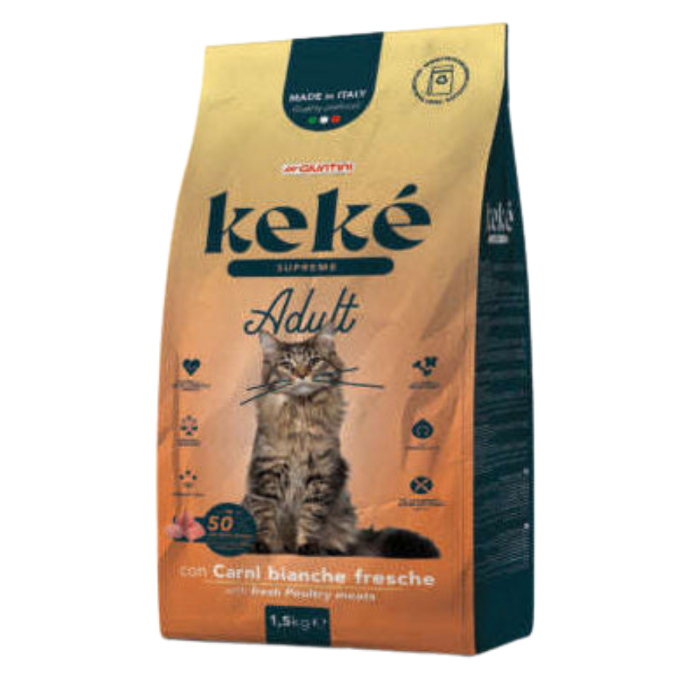 Keke Supreme Adult Complete food for adult cats 1.5 Kg.