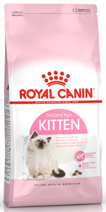 Royal Canin Kitten Second Age All Breeds Cat Food.