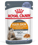 Royal Canin - Hair & Skin Pouch Cat Food In Jelly 85g
