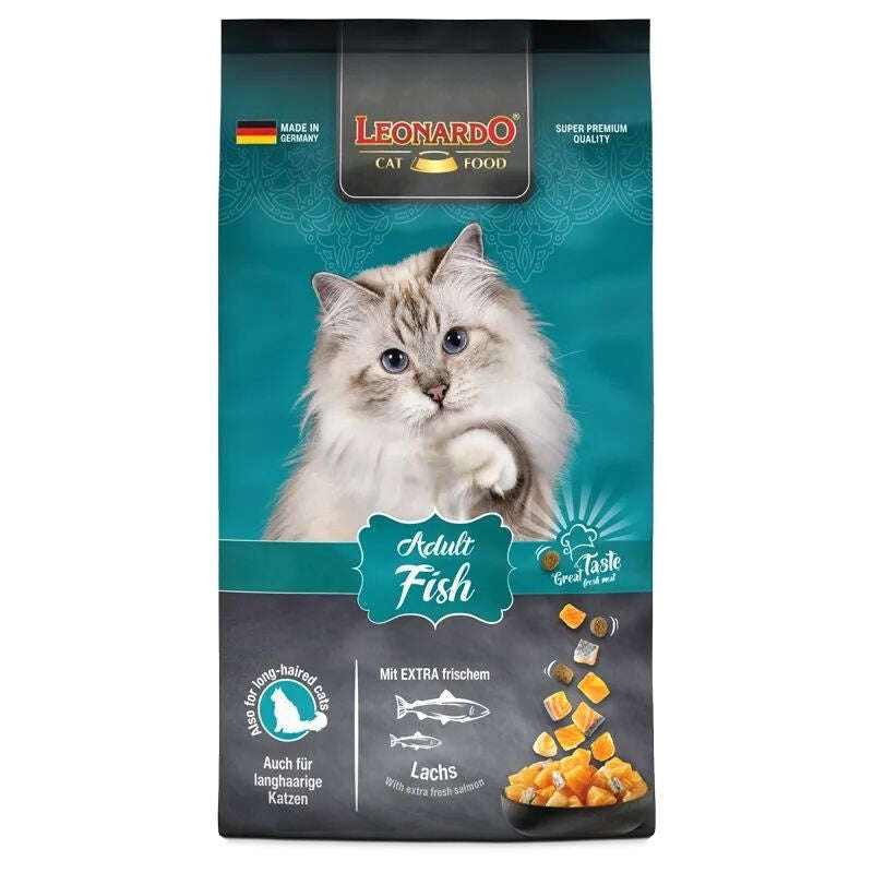 Leonardo Cat Dry Food Fish 7.5kg.