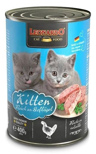 Leonardo Kitten Wet Food 400g.