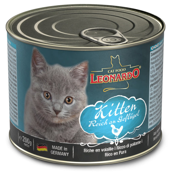 LEONARDO Kitten Wet Food 200g.
