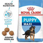 Royal Canin Maxi Large Breed Puppy Food.