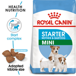 Royal Canin Mini Starter Small Breed Mother & Babydog Food 1kg.