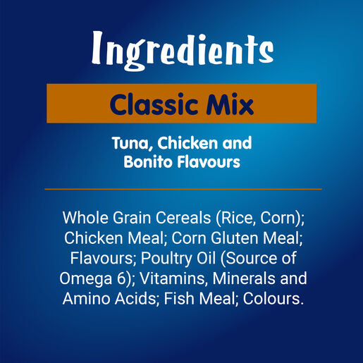 FELIX Party Mix Classic Mix Dry Cat Treats 60g.