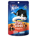 FELIX Play Tubes Chicken & Liver Cat Treats 50g.