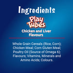 FELIX Play Tubes Chicken & Liver Cat Treats 50g.