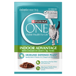 Purina One Indoor Advantage Chicken in Gravy Pouch Cat Food 70g Petfast.shop Purina Cat Food Wet Food petfast.shop Egypt 145.00