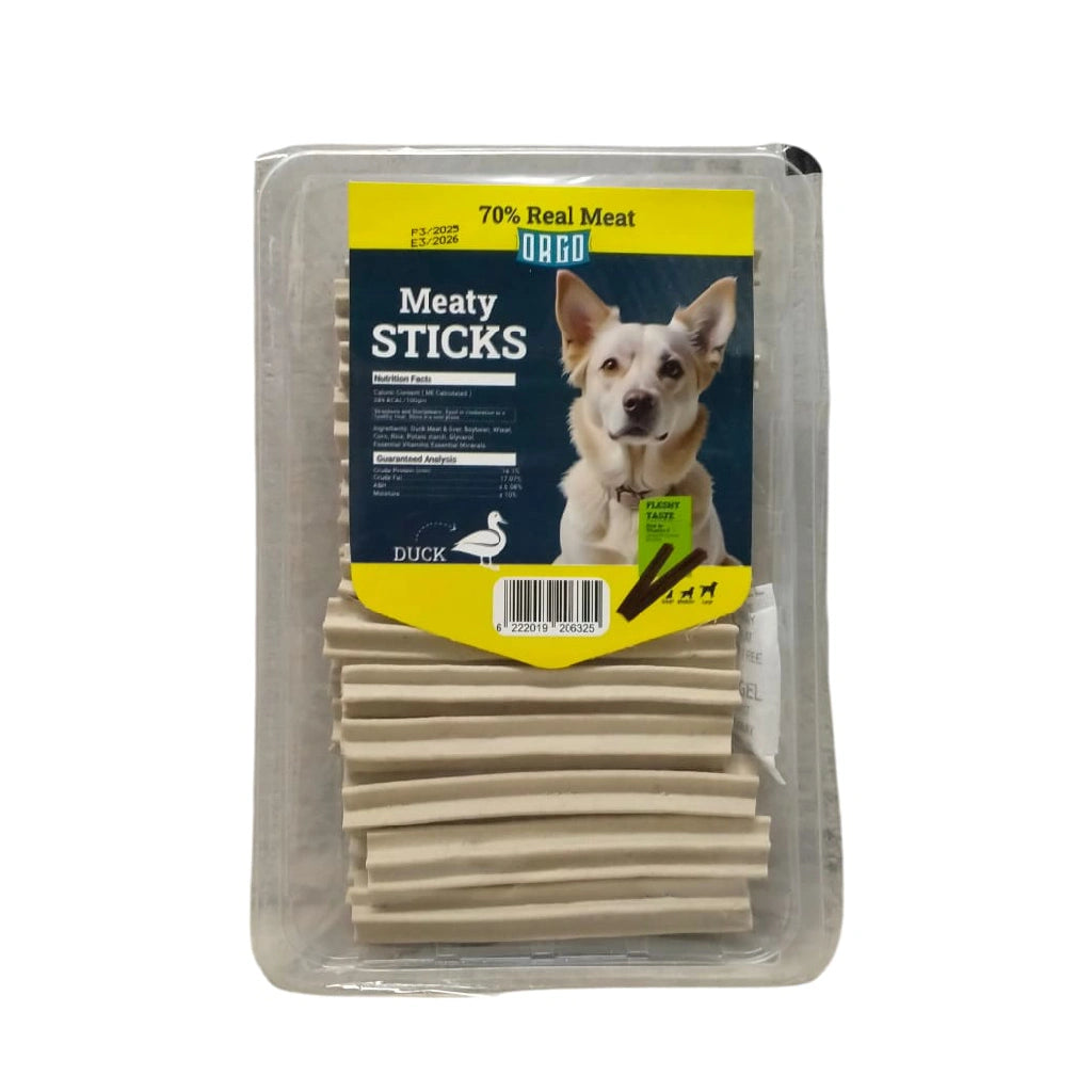 Orgo Meaty Sticks Duck 500g.
