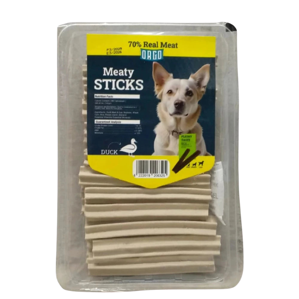 Orgo Meaty Sticks Duck 500g.