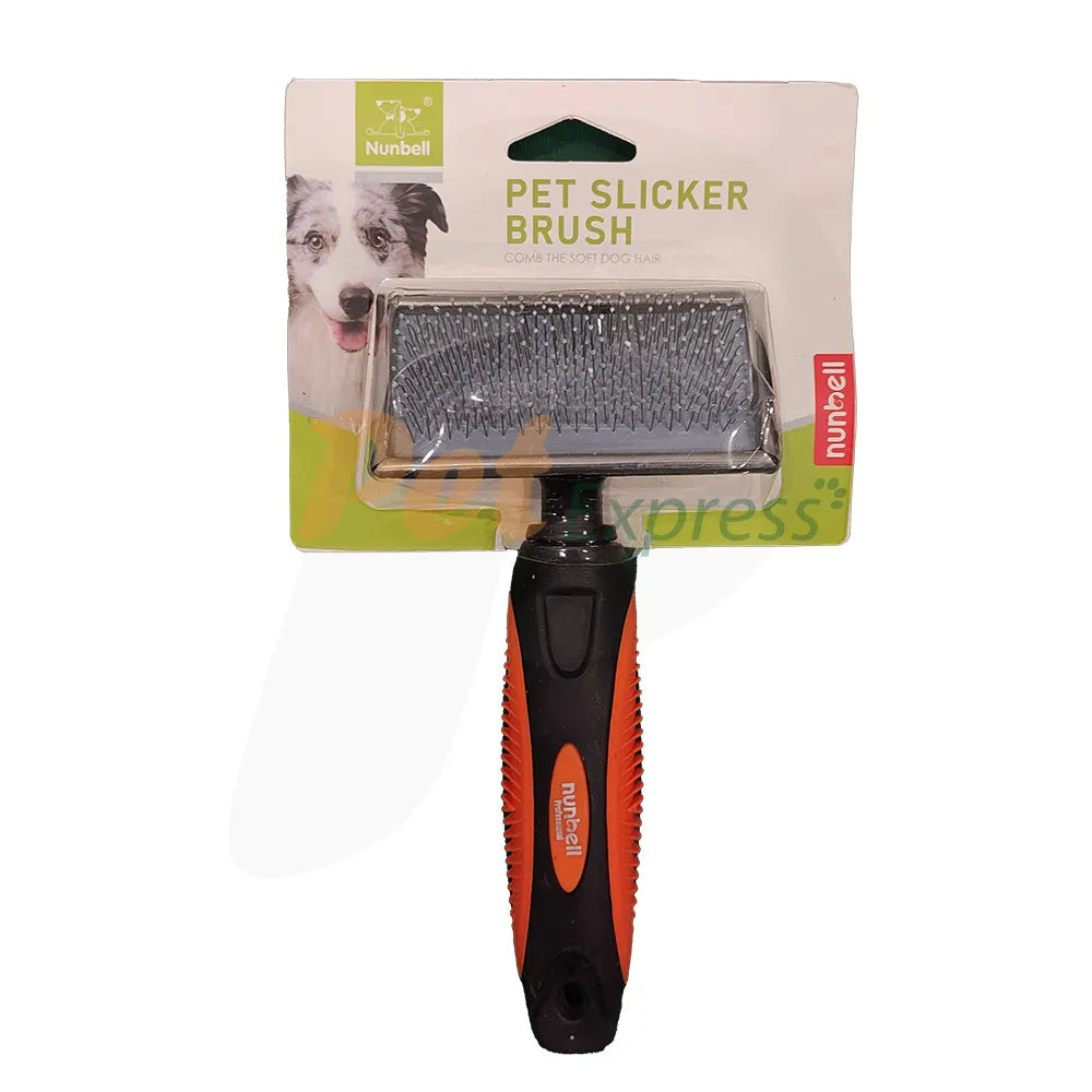 Nunbell Pet Slicker Bruch Medium Comb The Soft Dog Hair.