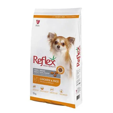 Reflex Adult Dog Small Breed With Chicken & Rice 15kg.