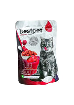 Best Pet Adult Cat Pouch Beef 85g.