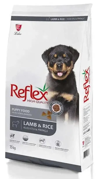 Reflex Puppy Lamb & Rice 15kg.