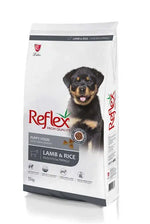 Reflex Puppy Lamb & Rice 15kg.