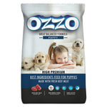 BUY Ozzo Puppy Dry Food 15Kg + 8 FREE( 2Orgo Canned Liver+2Beef+2K9Dental Beef+2k9Sticks )