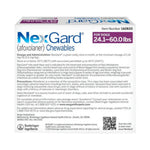 Nex Gard Chewable Tablets For Medium Dogs 10-25Kg 1 Tablet.