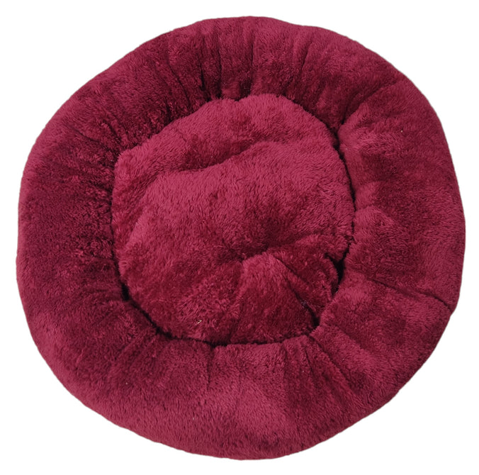 Petmoda Fur Bed Small 40 cm - red.