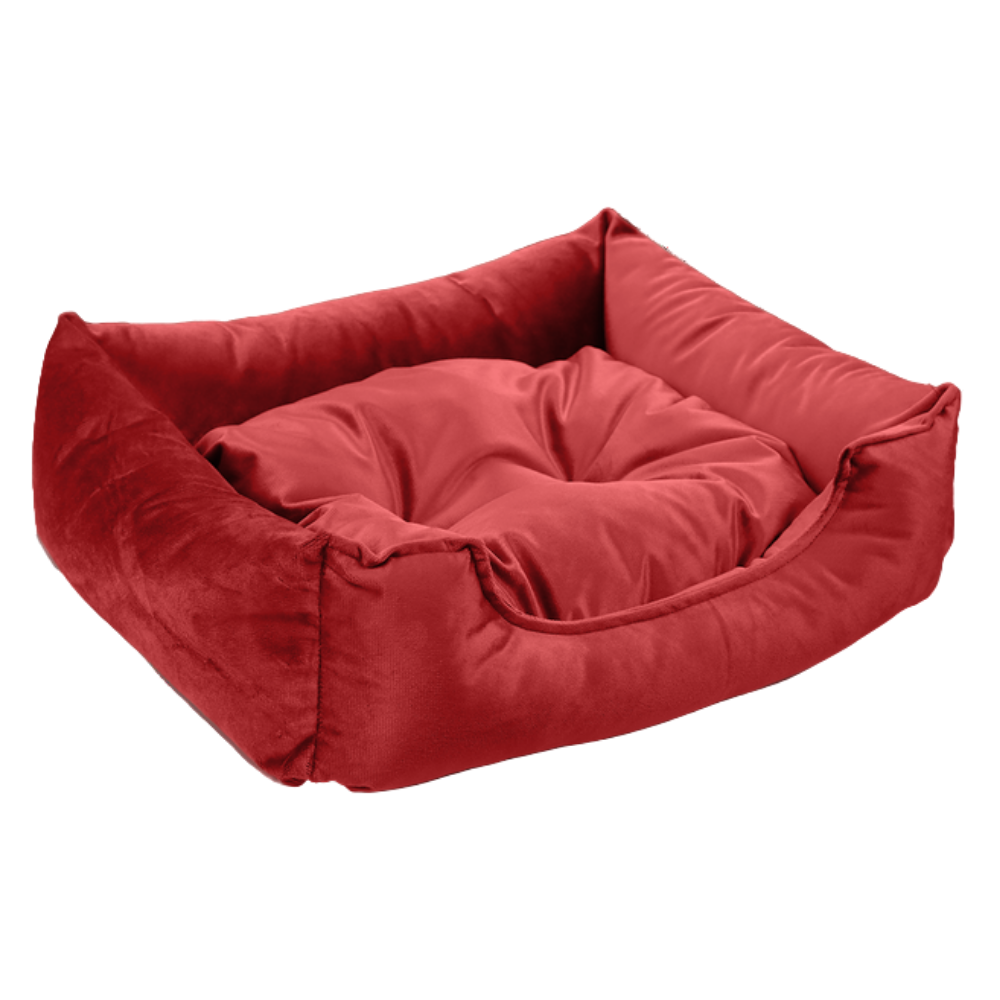 Petmoda Velvet Bed Medium 60*50 - Red.