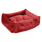Petmoda Velvet Bed Medium 60*50 - Red.