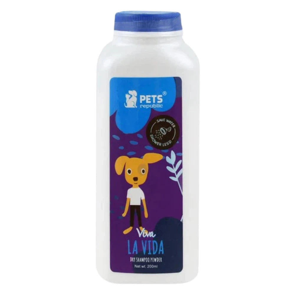 Pets Republic Dry Shampoo Powder Viva La Vida 200g.