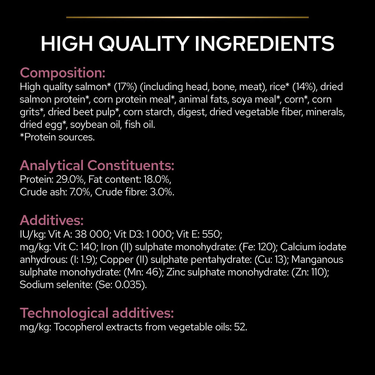 Pro Plan Medium Adult Sensitive Skin with Optiderma Rich in Salmon 3kg.