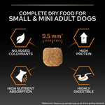 Pro PlanDry Food with Chicken forMini Breed Adult Dogs 3 kg.