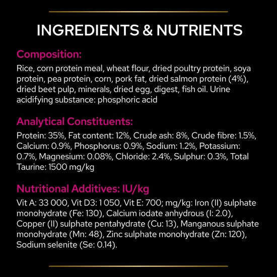 Pro Plan Veterinary Diets Urinary UR Dry Cat Food with Chicken 1.5 kg.