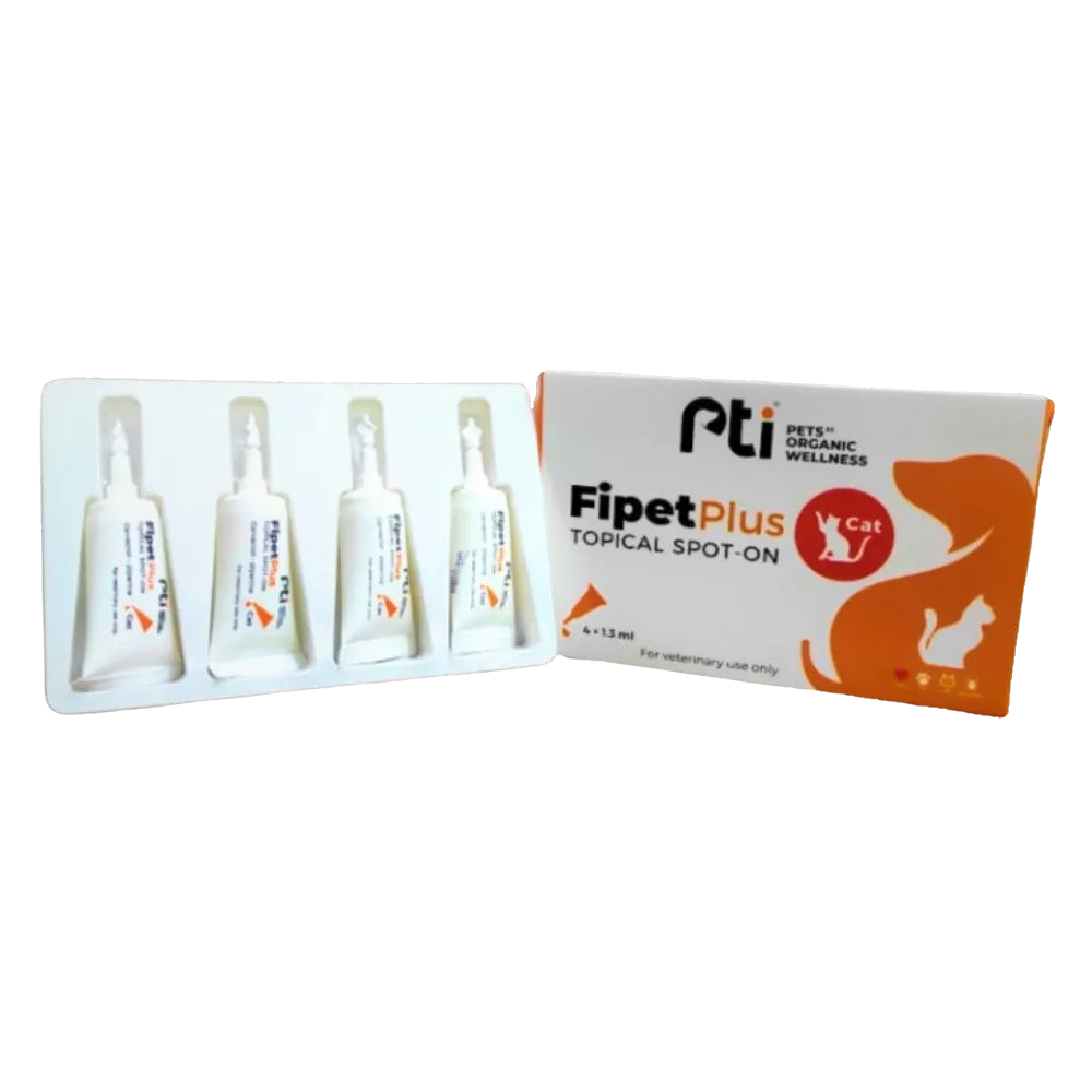 Pti Fipet Plus Topical Spot-on For Cats 1.3ml (1 dose).