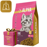 Alpha Dry Food For Kitten 1Kg + Surprise Gift Petfast.shop Alpha Cat Dry Food Egypt Brand Exclude Food Kitten Puppy petfast.shop Egypt Petfast1069 Default Title 200.00