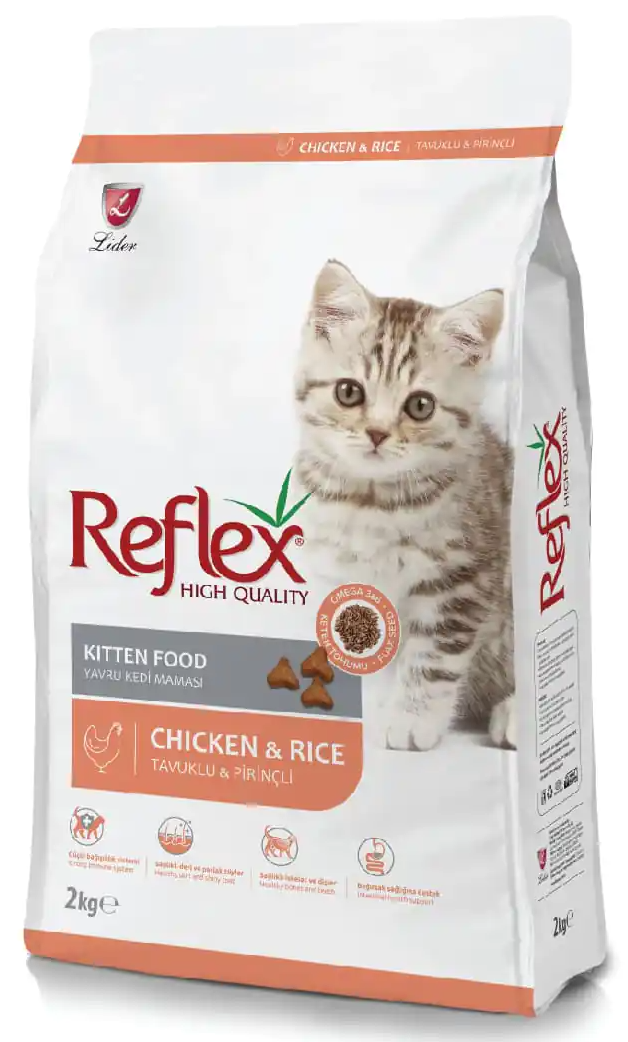 Reflex Kitten With Chicken & Rice 2kg